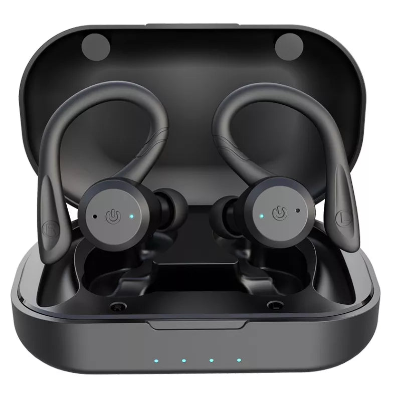 20 Hours Play Time Swimming Waterproof Bluetooth Earphone Dual Wear Style Sport Wireless Headset TWS Ipx7 Earbuds Stereo