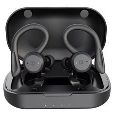 20 Hours Play Time Swimming Waterproof Bluetooth Earphone Dual Wear Style Sport Wireless Headset TWS Ipx7 Earbuds Stereo
