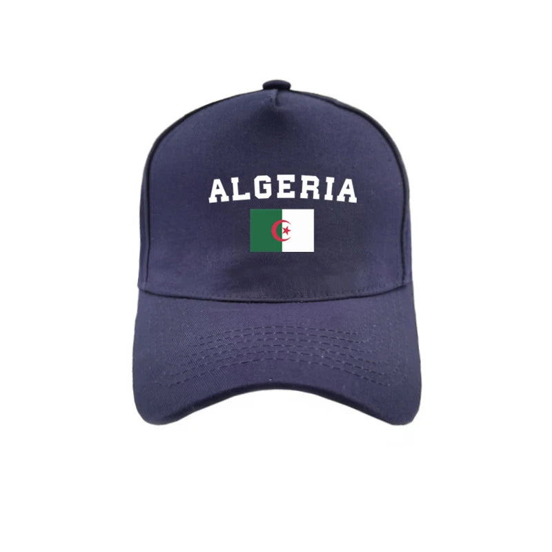 Algeria Flag Baseball Caps Summer Sun Algeria Hats Fashion Adjustable Snapback Man Cap