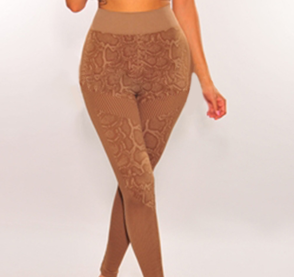 Leopard Print Women  Seamless Workout Plus Size Fitness Wear Workout Gym Sports Yoga Sets