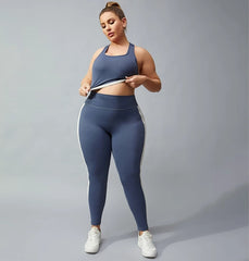 Hot Plus Size Fitness Wear Gym Set Womens Yoga Sets 2023