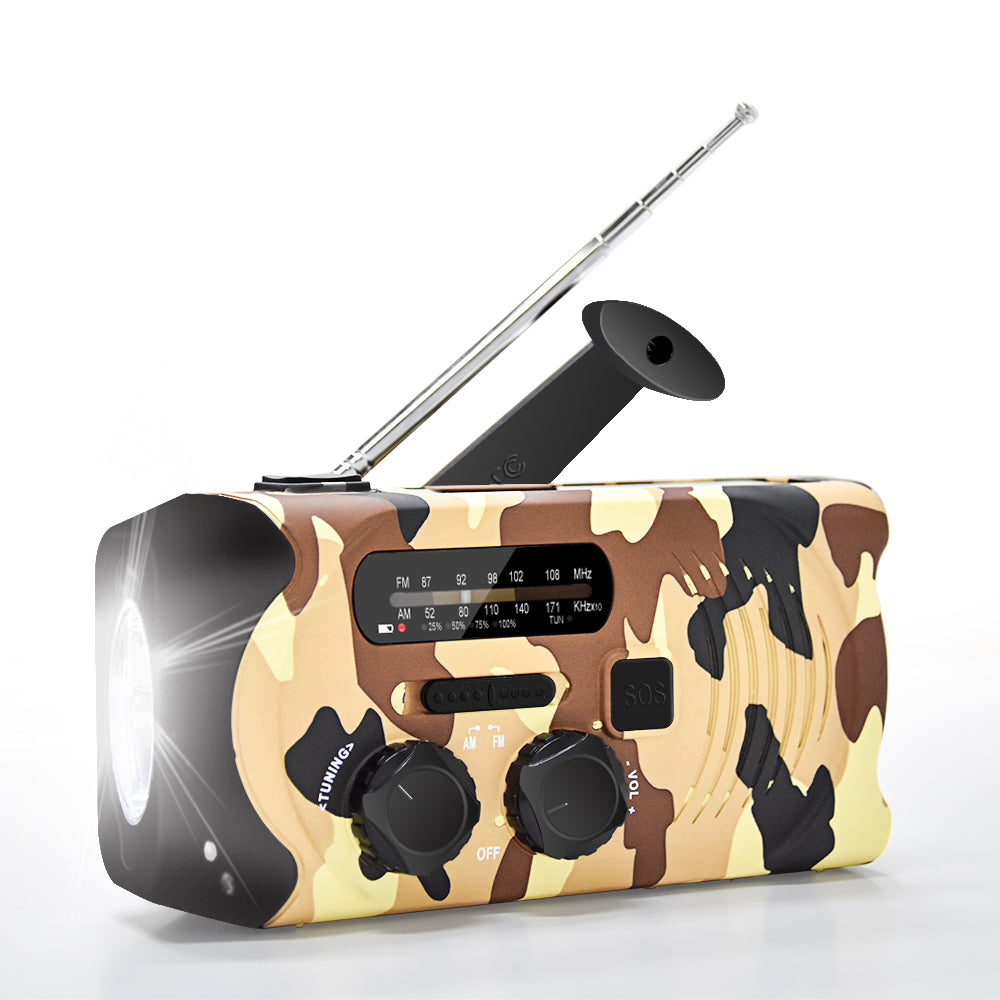 Outdoor Disaster Mulit-Function Survival Emergency Kit Radio