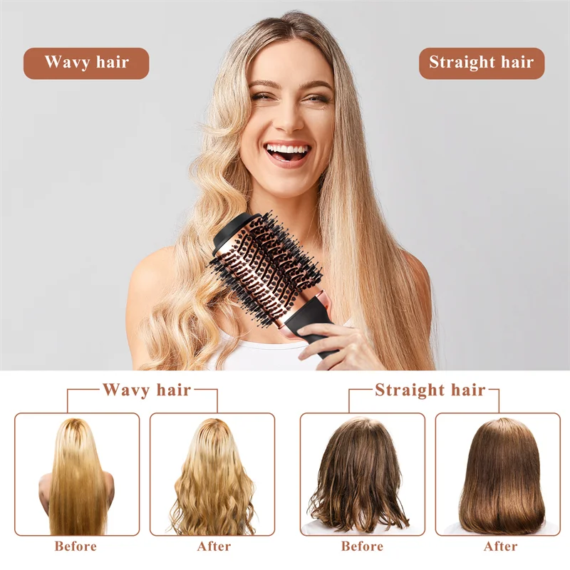 5 in 1 Hot Air Hairr Electric Hair Dryer Complete Styler One Step Hair Dryer Brush Hot Air Comb