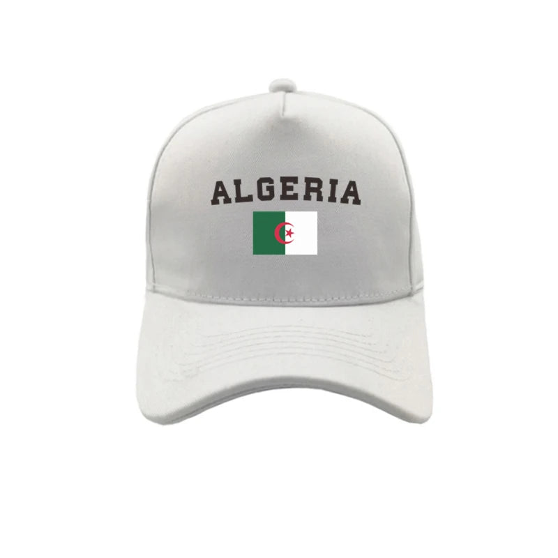 Algeria Flag Baseball Caps Summer Sun Algeria Hats Fashion Adjustable Snapback Man Cap