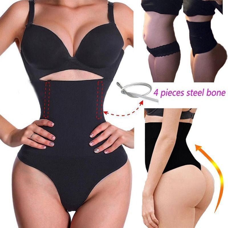 Seamless Women Shapers High Waist Slimming Tummy Control Knickers Pants Pantie Briefs Thongs Body Shapewear Lady Underwear