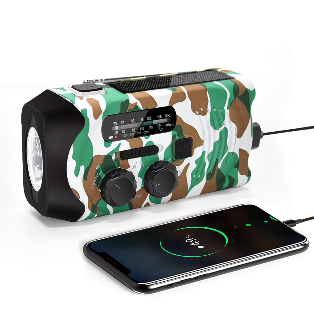 Outdoor Disaster Mulit-Function Survival Emergency Kit Radio