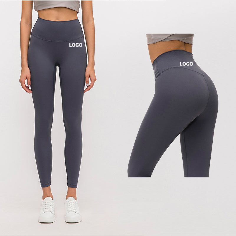 HIGH QUALITY! Arrival Lulu Lemon Align Fabric High Waist Nylon Spandex Material Yoga Fitness Leggings Plus Size New Solid Colors