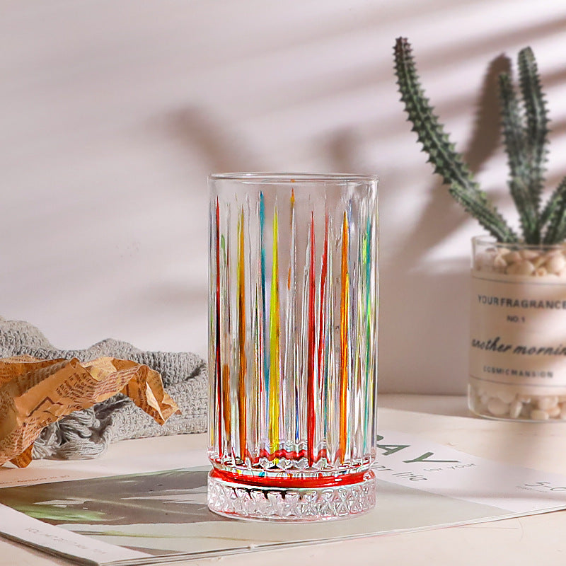 Hand Painted Unique Birthday Anniversary Wedding Wine Gift Glasses Wine Glass Crystal Whiskey Glass