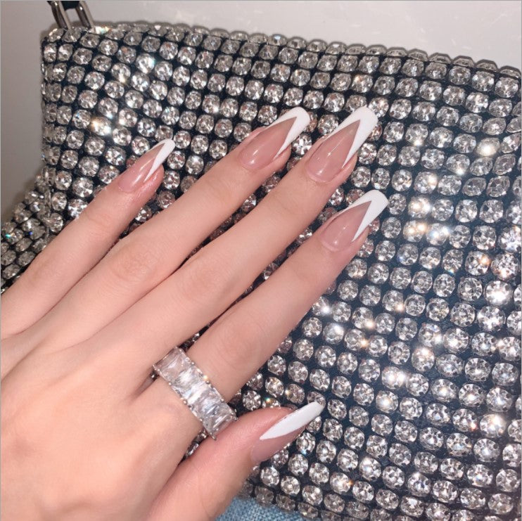 2021 Summer Style Press on Nails Acrylic Coffin Nail Tips