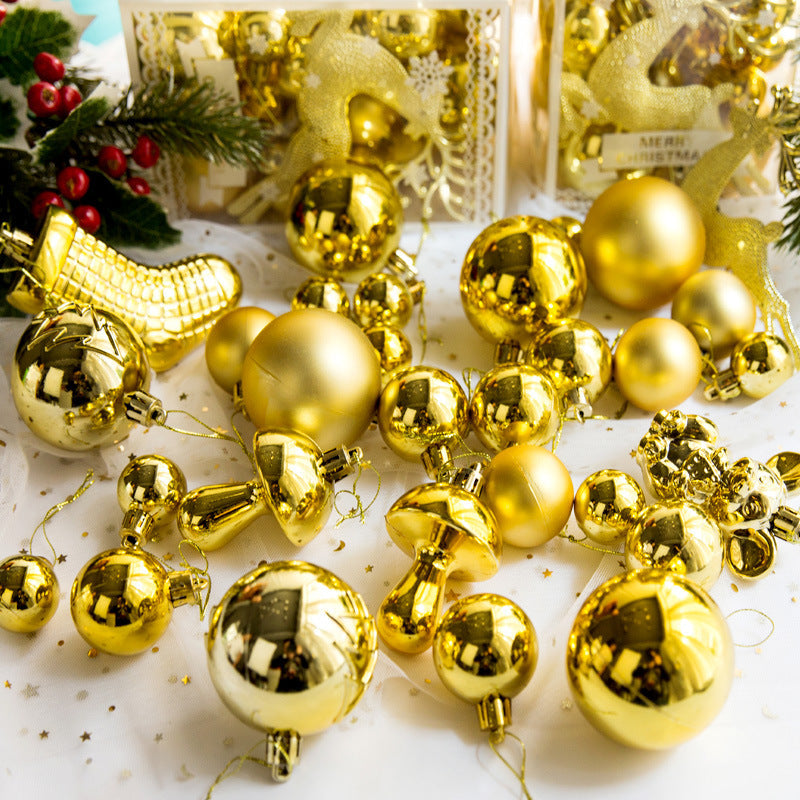 Alien Christmas Tree Pendant Decoration Supplies Plastic Ball Decorations Luxury Ornament Balls Ornaments Balls Hanging Sets