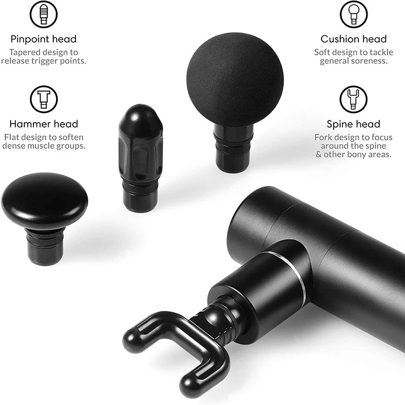 High Quality Muscle Massage Gun Mini Massage Gun Muscle Relaxation Handheld Wireless Massage Gun