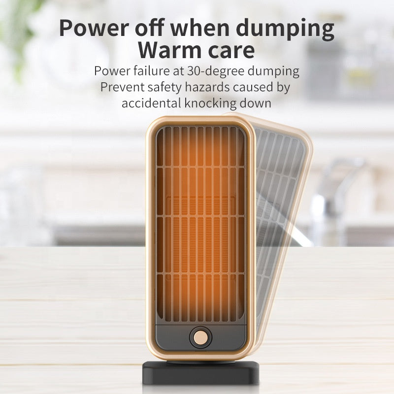 Wholesale Portable Mini PTC Ceramic Electric Home Fan Heater Patio Infrared Space Fan Heaters Winter Convector Panel Air Heater