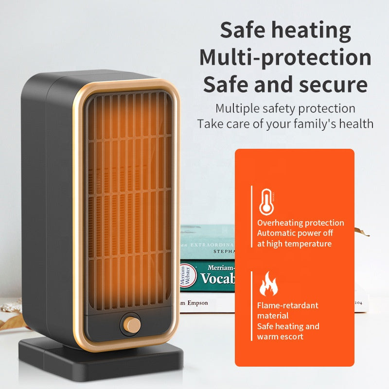 Wholesale Portable Mini PTC Ceramic Electric Home Fan Heater Patio Infrared Space Fan Heaters Winter Convector Panel Air Heater