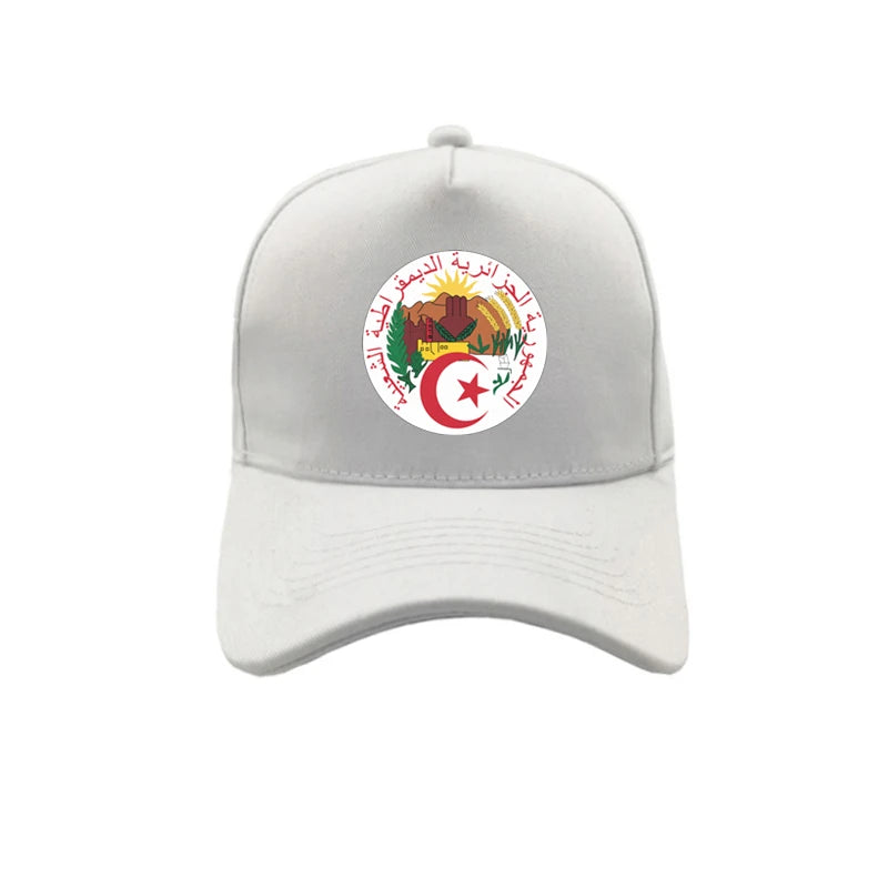 Algeria Flag Baseball Caps Summer Sun Algeria Hats Fashion Adjustable Snapback Man Cap