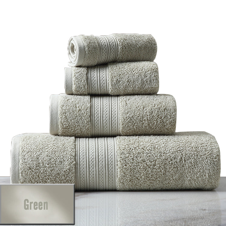 Wholesale Logo Jacquard Bath Towel for Hotel Spa Gym Home Use Towel Set