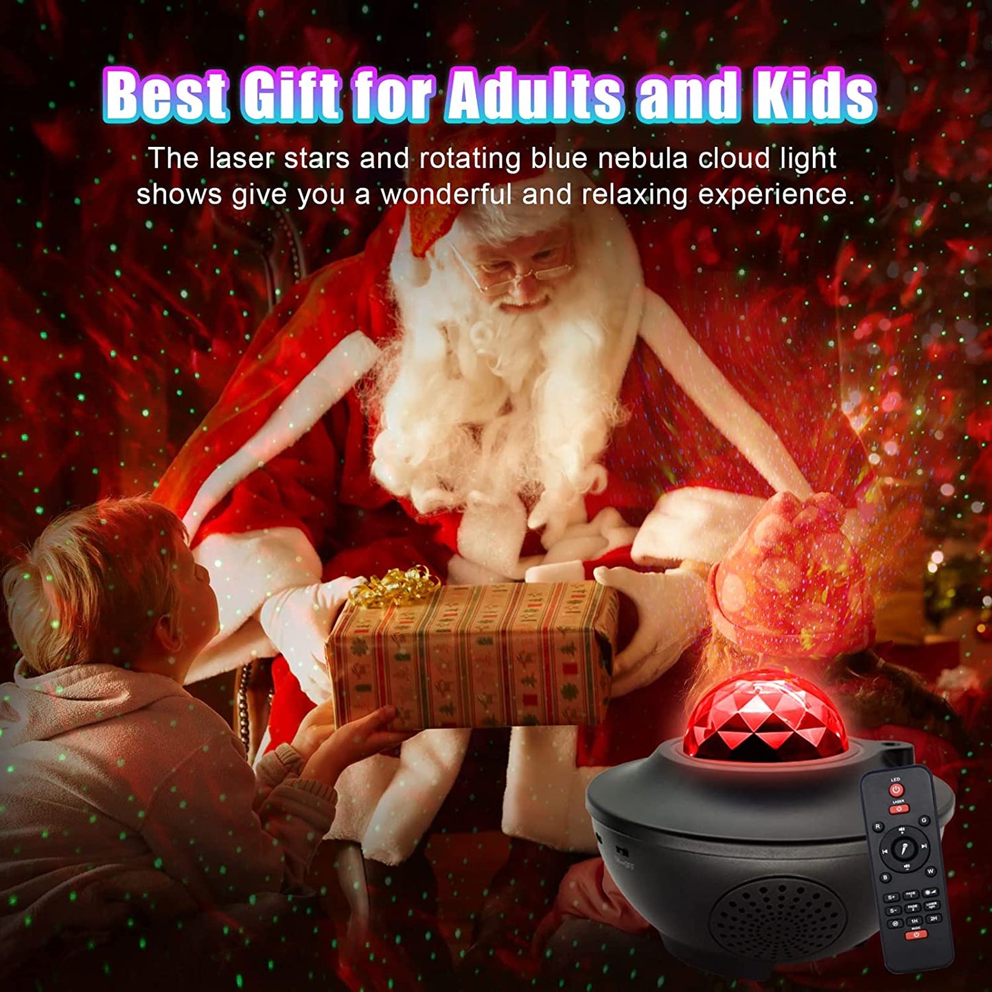 Galaxy Projector Starry,starlight Christmas Laser Lights Projector