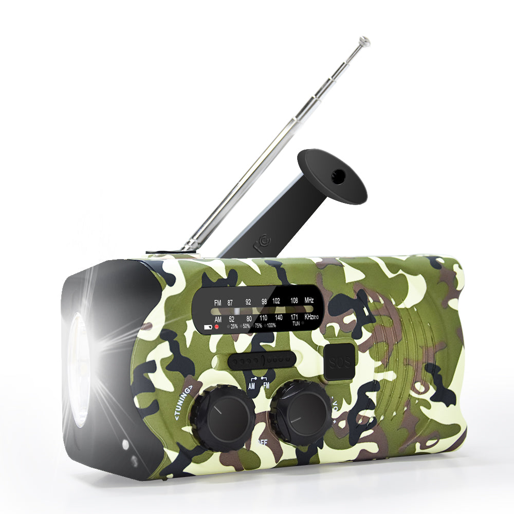 Outdoor Disaster Mulit-Function Survival Emergency Kit Radio