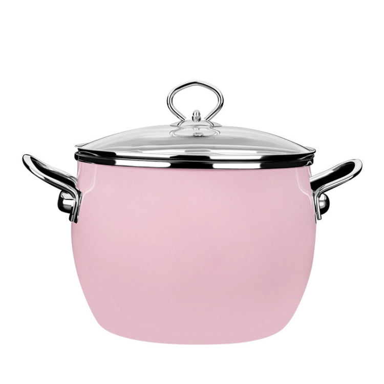 Wholesale Enamel Soup Pot Uncoated Food Supplement Pot for Induction Cooker