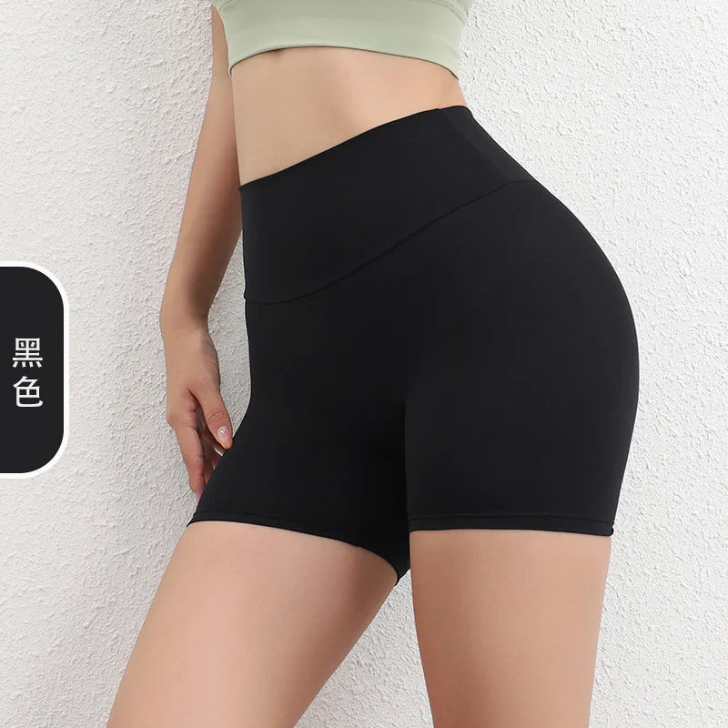 Tik Tok Hot Sell Fitness Sports Wear Summer Gym Yoga Short Leggings Women High Waist Cycling Biker Shorts