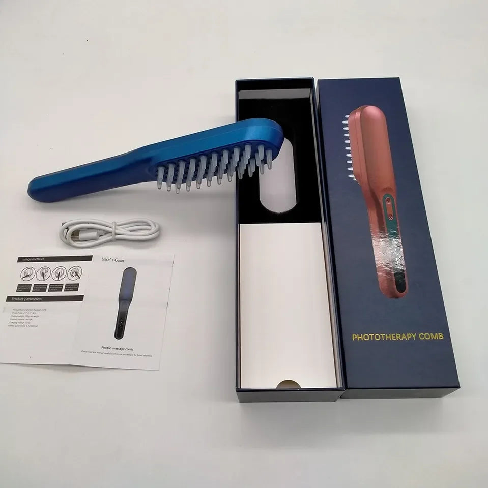 PAKISS Anti-Hair Loss Wireless Electric Hair Straightener Comb Hair Straightener Brush