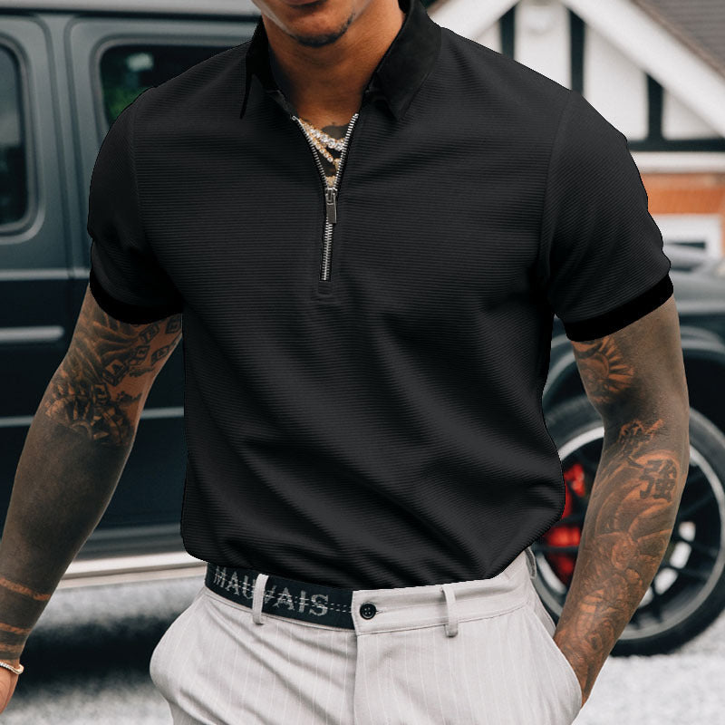 Top Quality Casual Polo Men Clothing Spandex Polyester Embroidered Customize Apparel Fit Dry Golf Polo Shirt