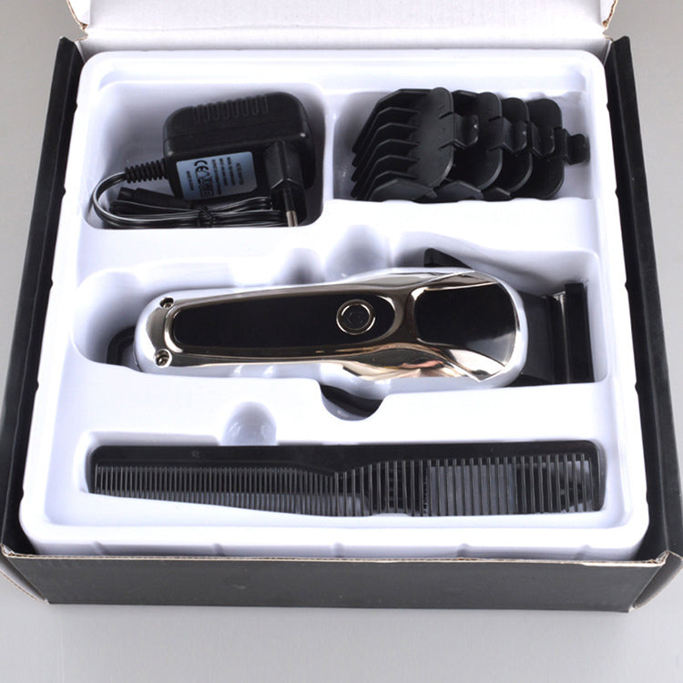 Cordless Hair Clipper Professional Men Hair Trimmer LCD Electric Hair Cutting Machine