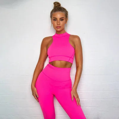 Women's Yoga Set Sportswear Sportswear Women's Fitness Wear 2 Piece Set