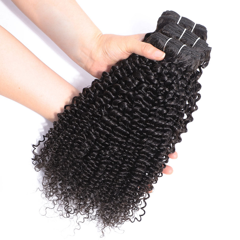 Xuchang Hair Factory Virgin Malaysian Kinky Curly Hair, Aligned Top Virgin Hair,luxury Kinky Hair Bundle