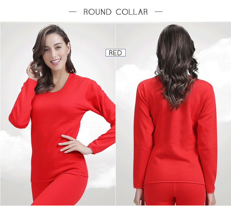 Men and Women Comfort Skins Seamless Thick Thermal Set Women Wear Long Johns Underwear Women Set Men Thermal Underwear