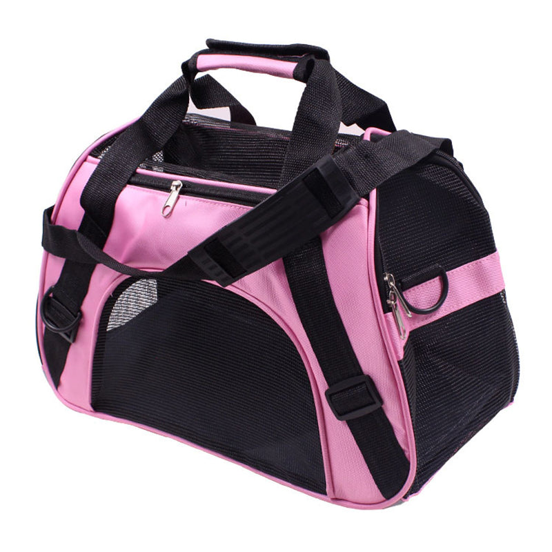 Airline Approved Pet Hand Carriers Tote Bag for Home Dog Cat Breathable Polyester Carrying Handle Pets Travel Carrier Cages Bags