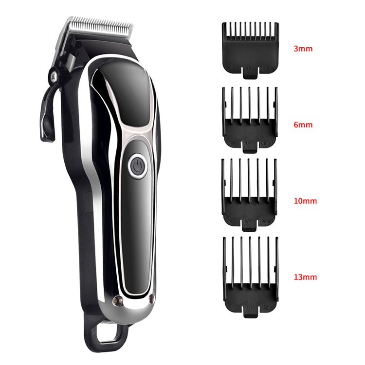 Cordless Hair Clipper Professional Men Hair Trimmer LCD Electric Hair Cutting Machine