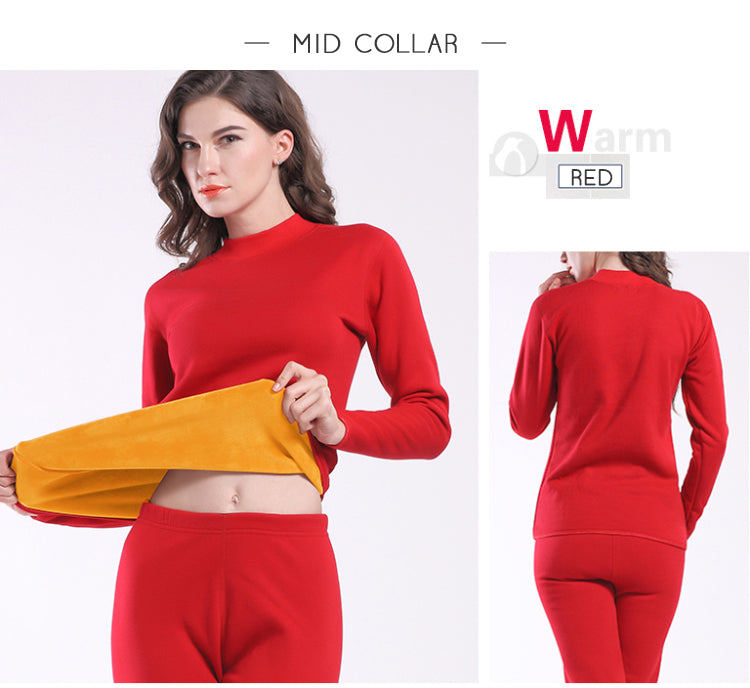 Men and Women Comfort Skins Seamless Thick Thermal Set Women Wear Long Johns Underwear Women Set Men Thermal Underwear