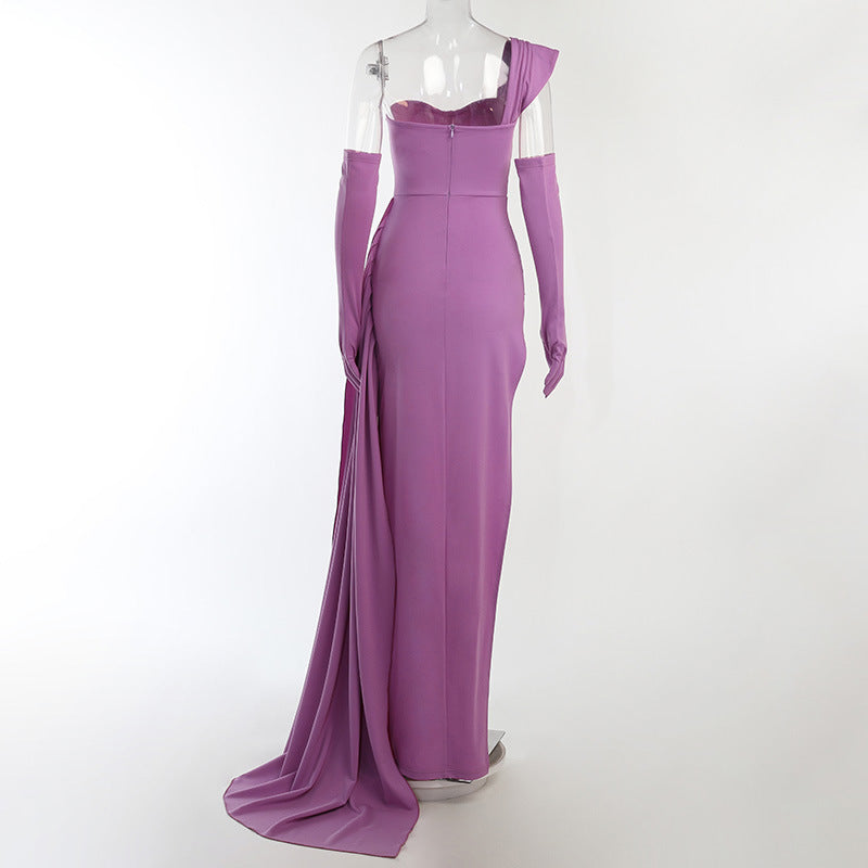 2022 Fashion Party Dress Women Clothes Women Asymmetry Cocktail Dresses Elegant Sexy Night Club Dresses