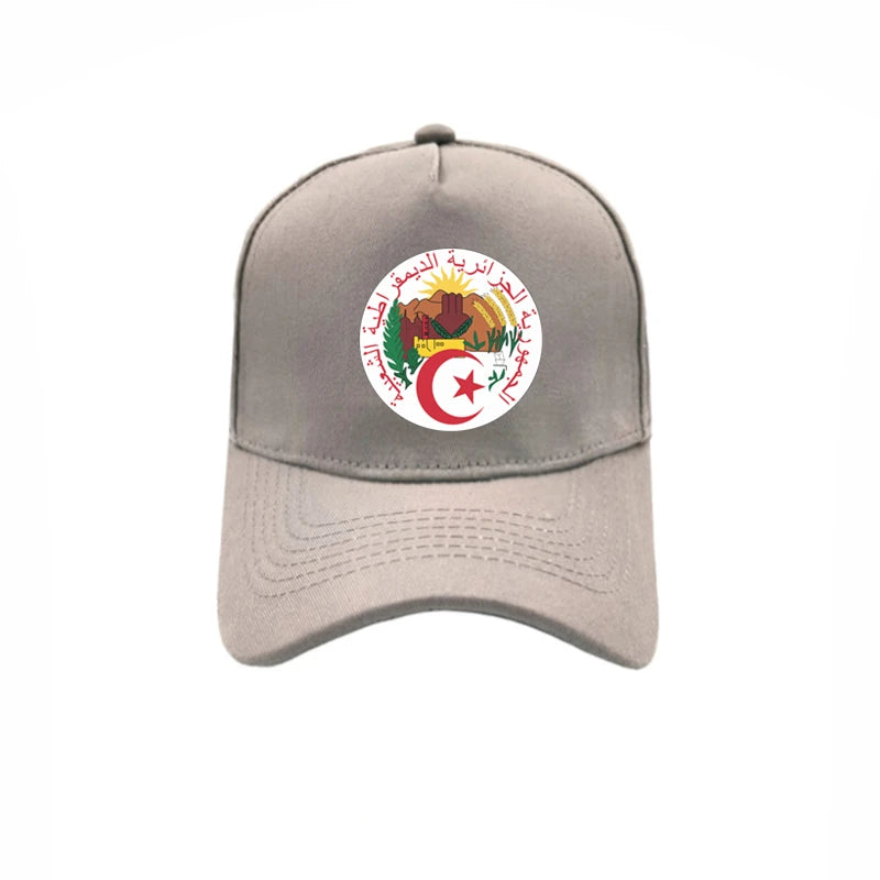 Algeria Flag Baseball Caps Summer Sun Algeria Hats Fashion Adjustable Snapback Man Cap