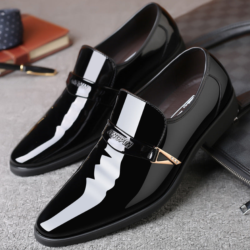 2022-New Classic Business Men Dress Shoes Fashion Elegant Formal Wedding Shoes Men Slip on Office Oxford Shoe for Men Size 37-45
