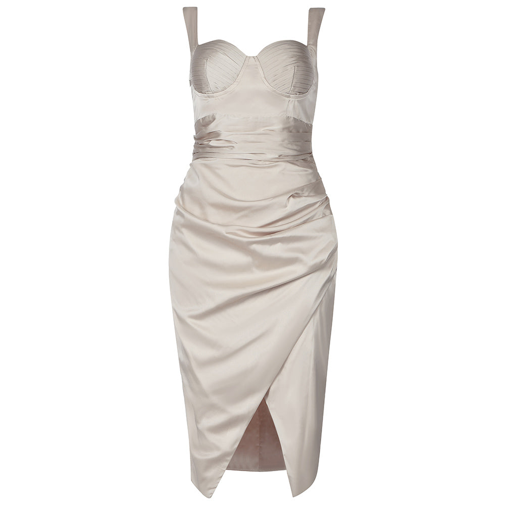BH7161 Wholesales Price Fashion Bodycon Dress Solid Color Evening Club Party Sleeveless Women Summer