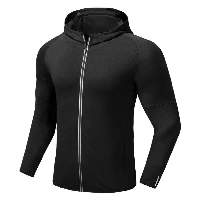 Vedo Fitness Coat Dropshipping Wholesale Custom Logo Polyester Workout Clothing Activewear Sports Jacket GYM Wear Men
