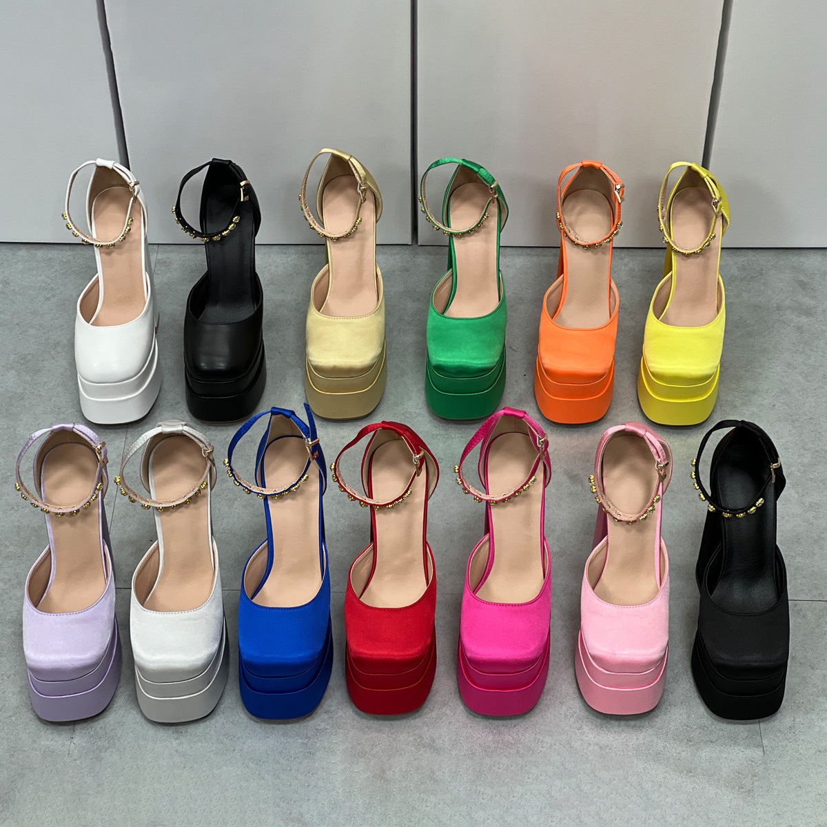 2022 Plataformas Sandalias Summer New Design Thick Sole High Heels Ladies Chunky Platform Sandals for Women