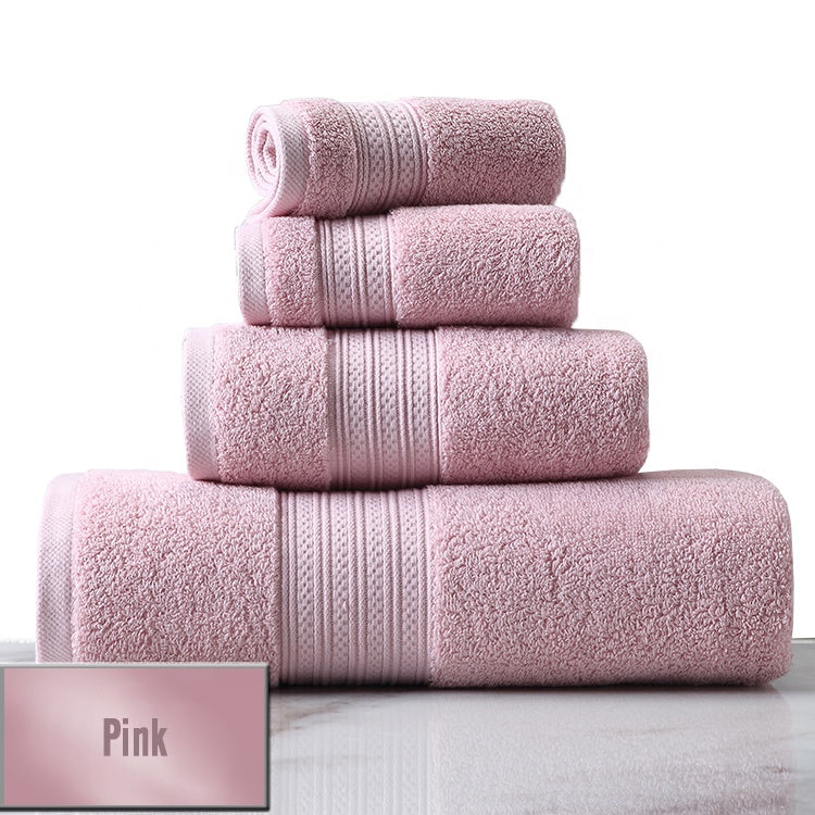 Wholesale Logo Jacquard Bath Towel for Hotel Spa Gym Home Use Towel Set