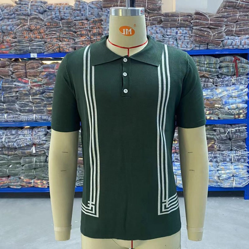 Performance Polo Shirts Sublimation Printing Short Sleeve Golf Polo Polyester Spandex Custom Men Golf Polo Shirt