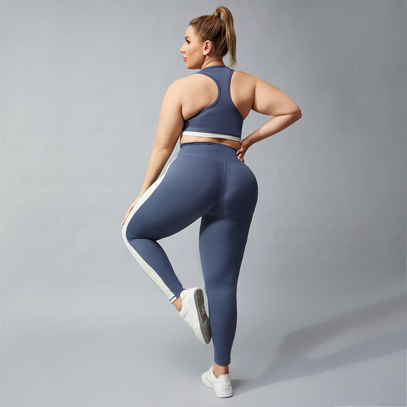 2022 Sports Bras Recycled Leggings Plus Size Women Yoga Set Fitness Wear Workout Sets