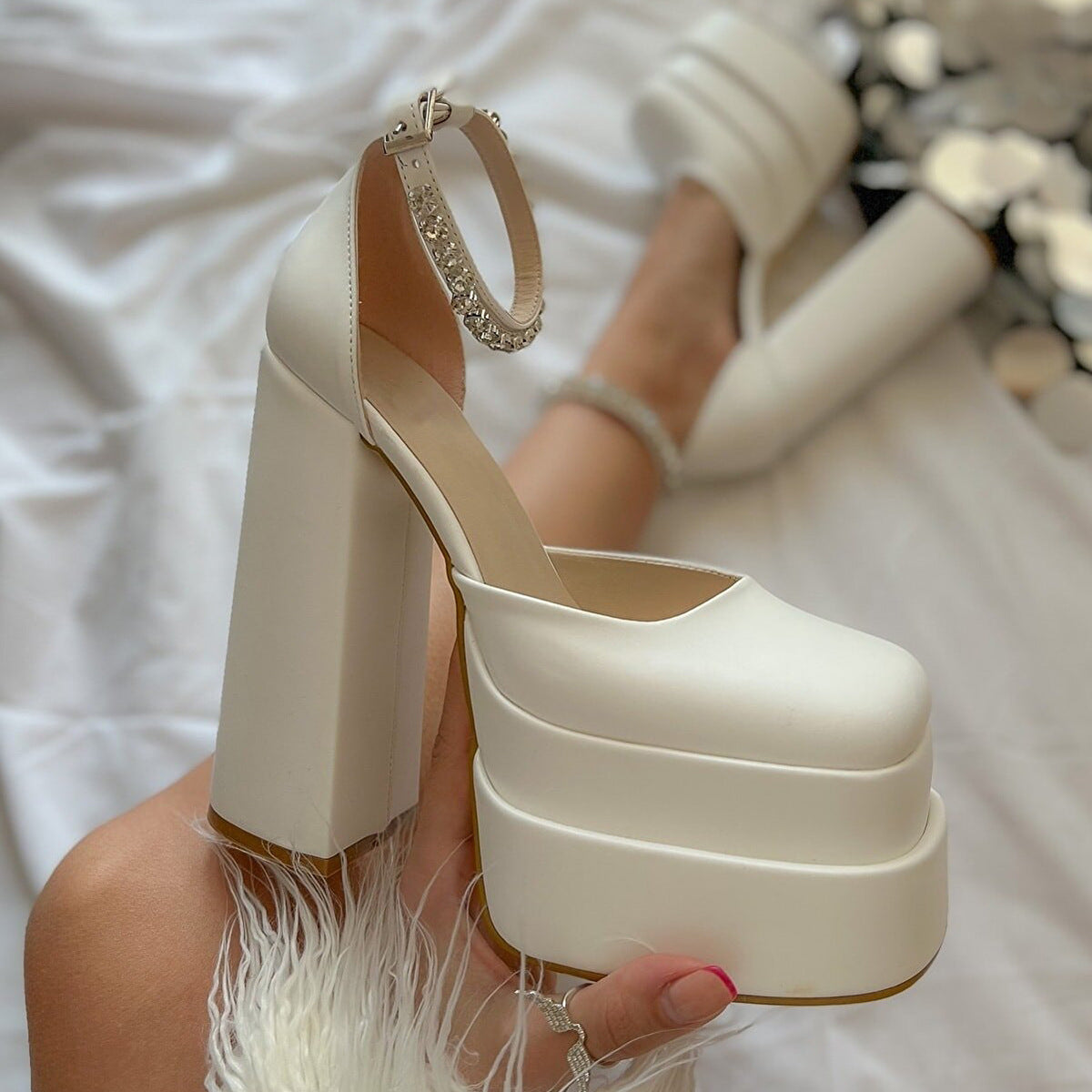 2022 Plataformas Sandalias Summer New Design Thick Sole High Heels Ladies Chunky Platform Sandals for Women
