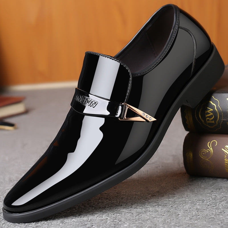 2022-New Classic Business Men Dress Shoes Fashion Elegant Formal Wedding Shoes Men Slip on Office Oxford Shoe for Men Size 37-45