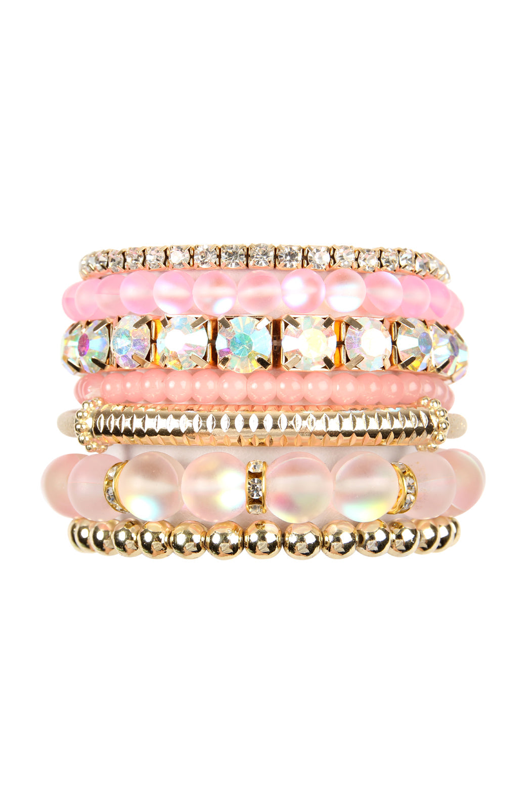 Mermaid Glass Stretch Bracelet