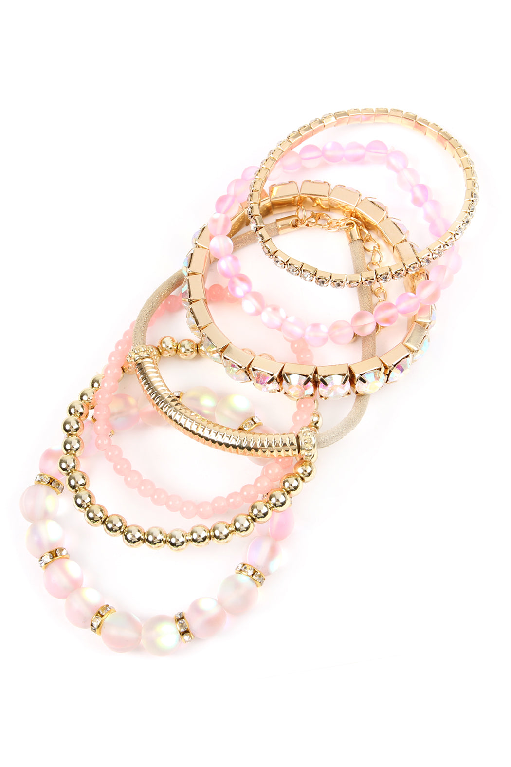 Mermaid Glass Stretch Bracelet