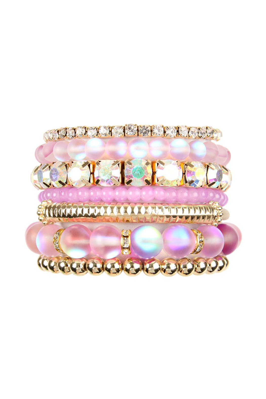 Mermaid Glass Stretch Bracelet