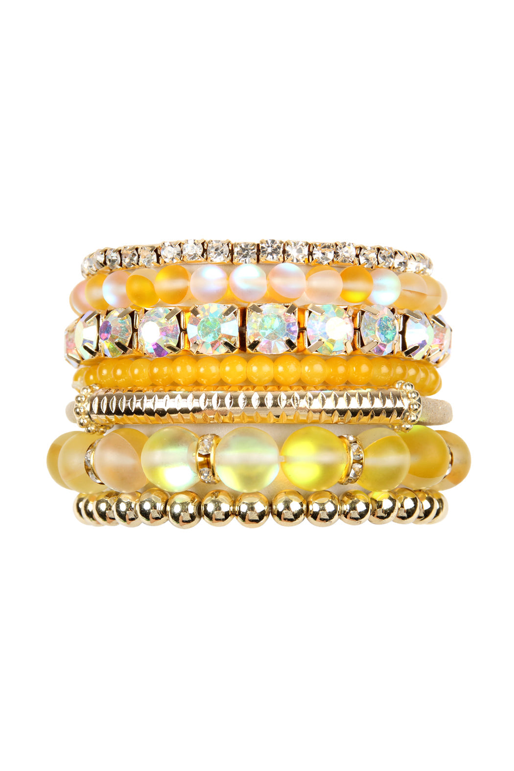 Mermaid Glass Stretch Bracelet