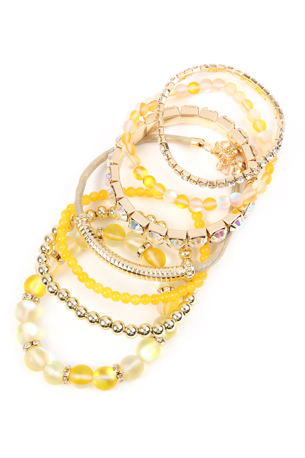 Mermaid Glass Stretch Bracelet