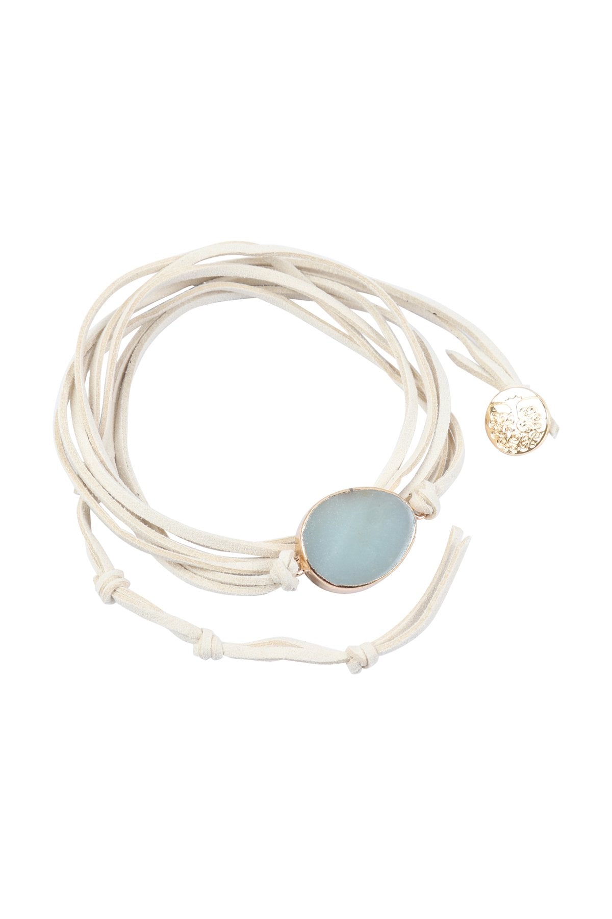 Hdb3118 - Stone Charm Multi Strand Wrap Bracelet