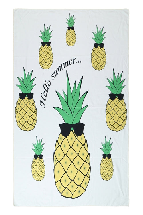 Pineapple Print Towel